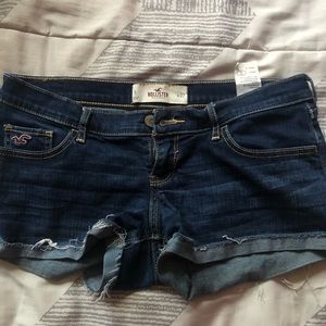 Hollister jean shorts